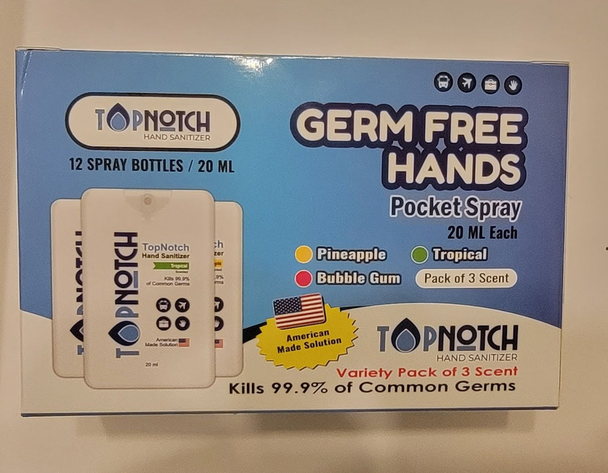 (Variety Pack of 12) 4- Bubblegum 4- Pineapple 4-Tropical Scent