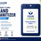 Promotional 20 ML Credit Card Hand Sanitizer Spray - Free Professional Design - Free Proof Within 24 Hours -  Secure Shopping