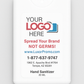 Promotional 20 ML Credit Card Hand Sanitizer Spray - Free Professional Design - Free Proof Within 24 Hours -  Secure Shopping